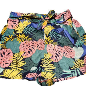 Tie up  flower shorts